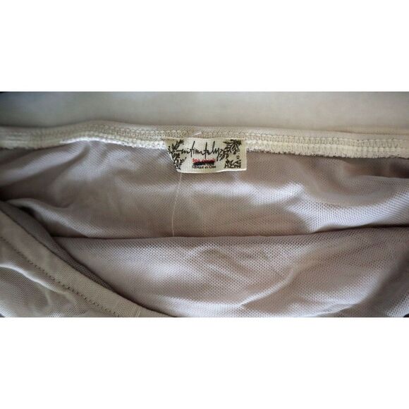 Intimately Free People Sz XS Cream Off The Shoulder Mesh As Is Layering Top - Picture 3 of 5